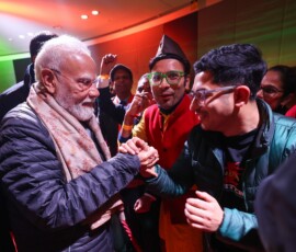 PM Modi received a warm welcome from members of the Indian diaspora upon his arrival in Melbourne